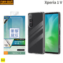 [Xperia 1 V専用]ray-out レイ・アウト ハイブリッドケース(クリア)
