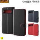 [Google Pixel 8専用]ray-out レイ・アウト 手帳型ケース シンプル マグネット