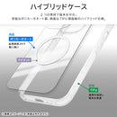 [Google Pixel 8a専用]ray-out レイ・アウト ハイブリッドケース マグネット式アクセサリー対応(クリア)