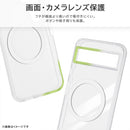 [Google Pixel 8a専用]ray-out レイ・アウト ハイブリッドケース マグネット式アクセサリー対応(クリア)
