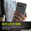 [Google Pixel 8a専用]Simplism シンプリズム [GLASSICA]背面ガラスケース(クリア)