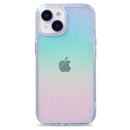 [iPhone 15/15 Pro/14専用]EYLE ショルダーストラップ付ケース Carat(オーロラ)