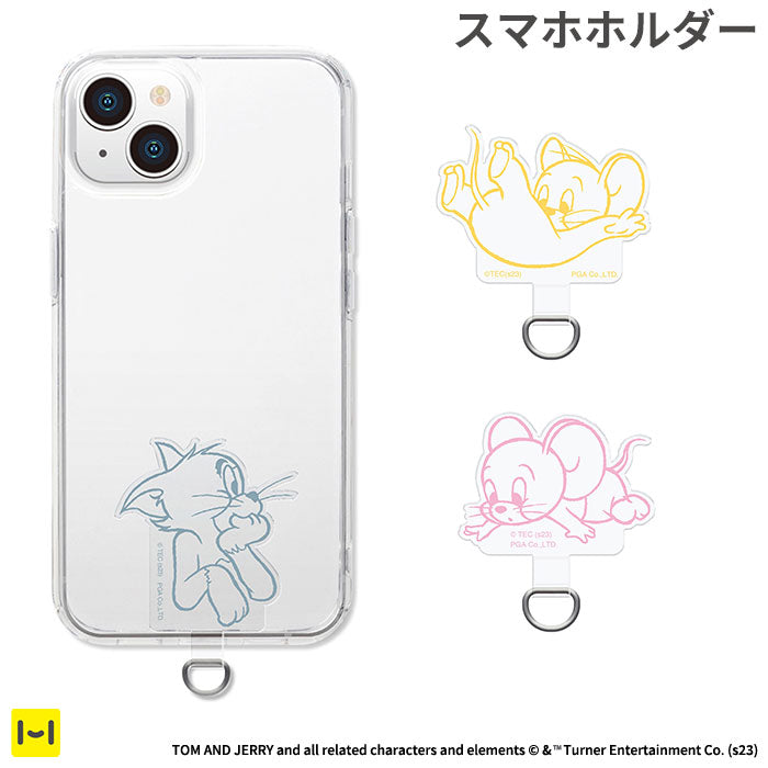 【各種スマートフォン対応】Premium Style ワーナーブラザース ストラップホルダー