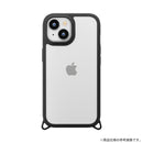 [iPhone 15/14専用]Premium Style カスタマイズストラップホール クリアタフケース