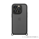 [iPhone 15 Pro専用]Premium Style カスタマイズストラップホール クリアタフケース