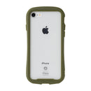 iFace Reflection 強化ガラス 透明 iphone クリアケース iphone se ケース iphone8 カーキ