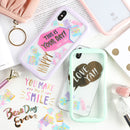 [iPhone XS/X/XR/8/7/SE(第2世代) ケース]iFace Reflection Pastel 強化ガラス クリア iPhoneケース【パステル 透明 インナーシート カスタマイズ かわいい】【保証付き】【正規通販】