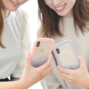 【正規通販】iFace Reflection Pastel 強化ガラス クリア iPhoneケース [iPhone XS/X/XR/8/7/SE(第2世代) ケース]【保証付き】【パステル 透明 インナーシート カスタマイズ かわいい】｜スマホケース・スマホカバー・iPhoneケース通販のHamee