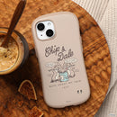 [iPhone 15 Plus/14/14 Pro/14 Plus/13/13 Pro/12/12 mini/12 Pro/8/7/SE(第2/第3世代)専用]ディズニーキャラクター iFace First Class Cafeケース