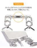 [iPhone 14/14 Pro/13/13 Pro/12/12 Pro/8/7/SE(第2/第3世代)専用]iFace Hang and クリアケース/ショルダーストラップセット｜スマホケース・スマホカバー・iPhoneケース通販のHamee