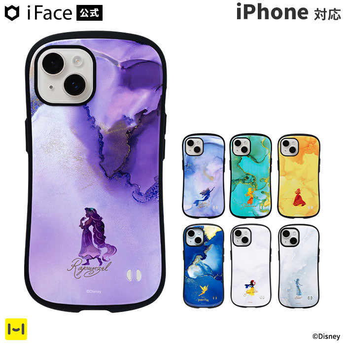 【iPhone 15/15 Pro/14/14 Pro/13/12/12 Pro/11/8/7/SE(第2/第3世代)専用】ディズニーキャラクター iFace First Classケース(マーブル)