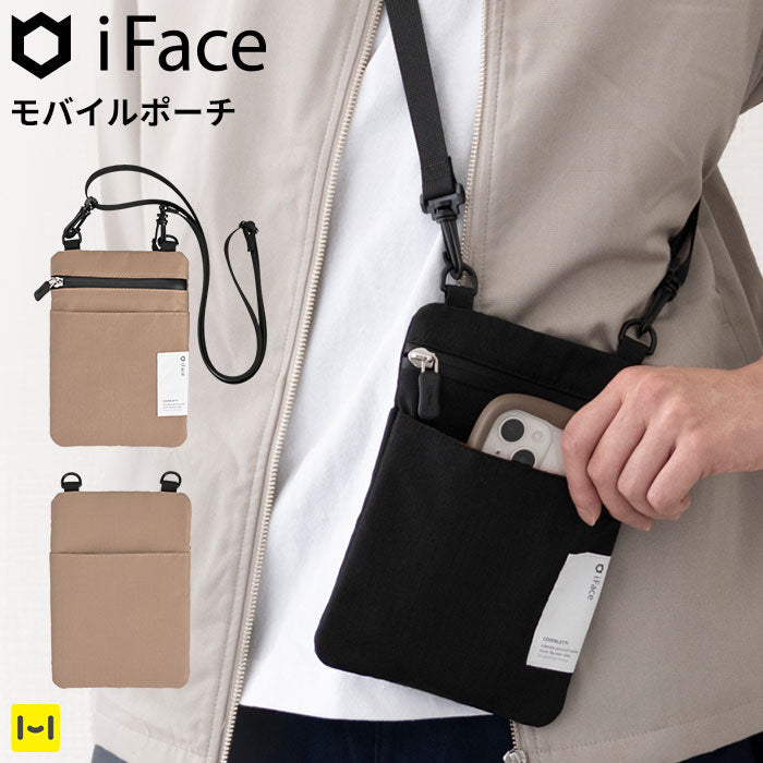 iFace Coverletti スマホショルダー (斜め掛け モバイルポーチ )