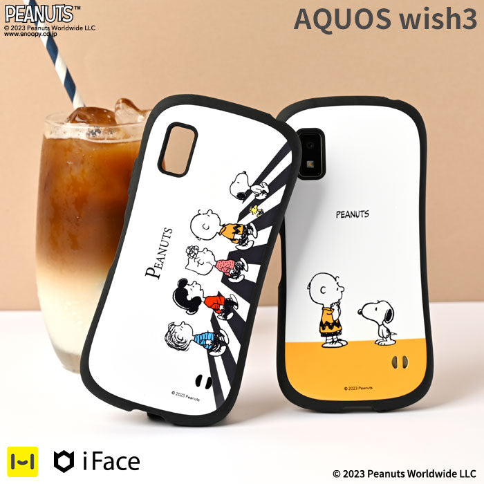 【AQUOS wish3専用】PEANUTS/ピーナッツ iFace First Classケース