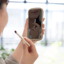 [iPhone 15/15 Plus/15 Pro/15 Pro Max/14/14 Pro/13/13 Pro/12/12 Pro/SE(第2/第3世代)/8/7/6s/6専用]iFace Round Edge Tempered Glass Screen Protector ラウンドエッジ強化ガラス 画面保護シート(ミラー)