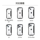 [iPhone 15/15 Pro/15 Pro Max/14/13/12/12 Pro/8/7/SE(第2/第3世代)専用]iFace Reflection ダイアリー ポリカーボネート クリアケース