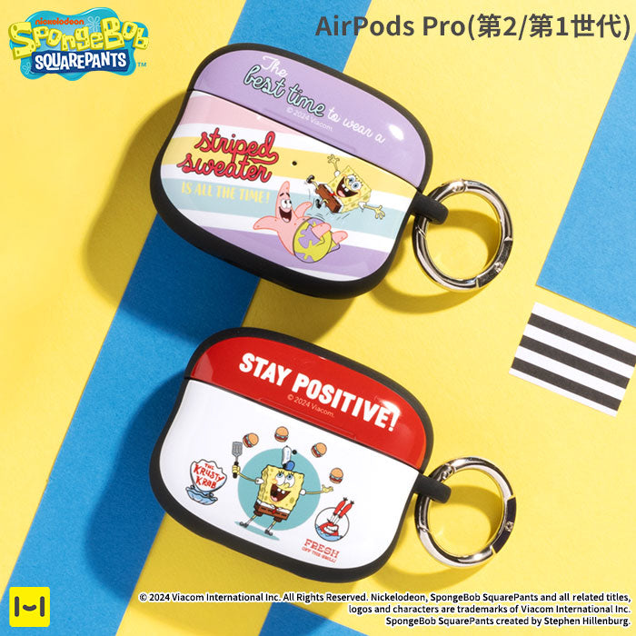[AirPods Pro(第2世代/第1世代)専用]スポンジ・ボブ iFace First Classケース