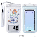 [各種スマートフォン対応]ディズニーキャラクター/DIVAID フローティング防水ケース ワイドサイズ ショルダーストラップ