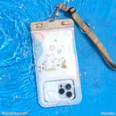 [各種スマートフォン対応]ムーミン/DIVAID フローティング防水ケース ワイドサイズ ショルダーストラップ