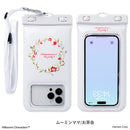 [各種スマートフォン対応]ムーミン/DIVAID フローティング防水ケース ワイドサイズ ショルダーストラップ