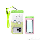 [各種スマートフォン対応]ちいかわ/DIVAID フローティング防水ケース ワイドサイズ ショルダーストラップ｜スマホケース・スマホカバー・iPhoneケース通販のHamee