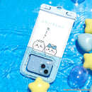 [各種スマートフォン対応]ちいかわ/DIVAID フローティング防水ケース ワイドサイズ ショルダーストラップ｜スマホケース・スマホカバー・iPhoneケース通販のHamee