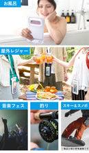 [各種スマートフォン対応]バーバパパ/DIVAID フローティング防水ケース ワイドサイズ ショルダーストラップ