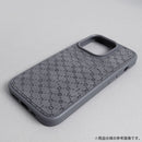 [iPhone 15 Pro専用]New Balance/ニューバランス カード収納付きケース(モノグラム/ブルーグレー)
