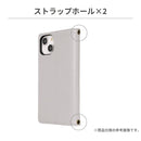 [iPhone 15 Pro Max専用]nano universe ナノユニバース シンプルロゴ 手帳型ケース
