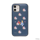 [iPhone 14/14 Pro/13/13 mini/13 Pro/12/12 Pro/11/XR/8/7/SE(第2/第3世代)専用]ディズニーキャラクター Latootoo カード収納型 ミラー付きiPhoneケース