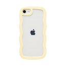 [iPhone 15/15 Pro/14/14 Pro/13/13 Pro/12/12 Pro/SE(第3/第2世代)/8/7専用]ULTRA FINE Wavy Frame iPhoneケース