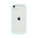 [iPhone 15/15 Pro/14/14 Pro/13/13 Pro/12/12 Pro/SE(第3/第2世代)/8/7専用]ULTRA FINE Wavy Frame iPhoneケース