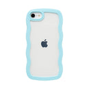 [iPhone 15/15 Pro/14/14 Pro/13/13 Pro/12/12 Pro/SE(第3/第2世代)/8/7専用]ULTRA FINE Wavy Frame iPhoneケース