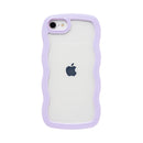 [iPhone 15/15 Pro/14/14 Pro/13/13 Pro/12/12 Pro/SE(第3/第2世代)/8/7専用]ULTRA FINE Wavy Frame iPhoneケース