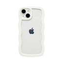 [iPhone 15/15 Pro/14/14 Pro/13/13 Pro/12/12 Pro/SE(第3/第2世代)/8/7専用]ULTRA FINE Wavy Frame iPhoneケース