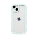 [iPhone 15/15 Pro/14/14 Pro/13/13 Pro/12/12 Pro/SE(第3/第2世代)/8/7専用]ULTRA FINE Wavy Frame iPhoneケース
