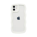 [iPhone 15/15 Pro/14/14 Pro/13/13 Pro/12/12 Pro/SE(第3/第2世代)/8/7専用]ULTRA FINE Wavy Frame iPhoneケース