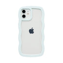 [iPhone 15/15 Pro/14/14 Pro/13/13 Pro/12/12 Pro/SE(第3/第2世代)/8/7専用]ULTRA FINE Wavy Frame iPhoneケース