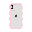 [iPhone 15/15 Pro/14/14 Pro/13/13 Pro/12/12 Pro/SE(第3/第2世代)/8/7専用]ULTRA FINE Wavy Frame iPhoneケース
