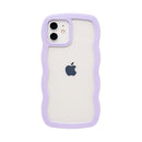[iPhone 15/15 Pro/14/14 Pro/13/13 Pro/12/12 Pro/SE(第3/第2世代)/8/7専用]ULTRA FINE Wavy Frame iPhoneケース