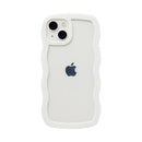 [iPhone 15/15 Pro/14/14 Pro/13/13 Pro/12/12 Pro/SE(第3/第2世代)/8/7専用]ULTRA FINE Wavy Frame iPhoneケース