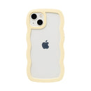 [iPhone 15/15 Pro/14/14 Pro/13/13 Pro/12/12 Pro/SE(第3/第2世代)/8/7専用]ULTRA FINE Wavy Frame iPhoneケース