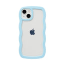 [iPhone 15/15 Pro/14/14 Pro/13/13 Pro/12/12 Pro/SE(第3/第2世代)/8/7専用]ULTRA FINE Wavy Frame iPhoneケース
