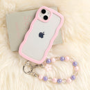 [iPhone 15/15 Pro/14/14 Pro/13/13 Pro/12/12 Pro/SE(第3/第2世代)/8/7専用]ULTRA FINE Wavy Frame iPhoneケース