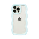[iPhone 15/15 Pro/14/14 Pro/13/13 Pro/12/12 Pro/SE(第3/第2世代)/8/7専用]ULTRA FINE Wavy Frame iPhoneケース