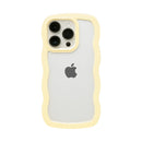 [iPhone 15/15 Pro/14/14 Pro/13/13 Pro/12/12 Pro/SE(第3/第2世代)/8/7専用]ULTRA FINE Wavy Frame iPhoneケース