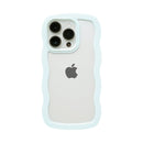 [iPhone 15/15 Pro/14/14 Pro/13/13 Pro/12/12 Pro/SE(第3/第2世代)/8/7専用]ULTRA FINE Wavy Frame iPhoneケース