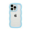 [iPhone 15/15 Pro/14/14 Pro/13/13 Pro/12/12 Pro/SE(第3/第2世代)/8/7専用]ULTRA FINE Wavy Frame iPhoneケース