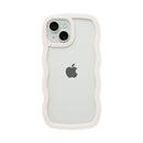 [iPhone 15/15 Pro/14/14 Pro/13/13 Pro/12/12 Pro/SE(第3/第2世代)/8/7専用]ULTRA FINE Wavy Frame iPhoneケース