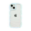 [iPhone 15/15 Pro/14/14 Pro/13/13 Pro/12/12 Pro/SE(第3/第2世代)/8/7専用]ULTRA FINE Wavy Frame iPhoneケース