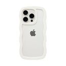 [iPhone 15/15 Pro/14/14 Pro/13/13 Pro/12/12 Pro/SE(第3/第2世代)/8/7専用]ULTRA FINE Wavy Frame iPhoneケース